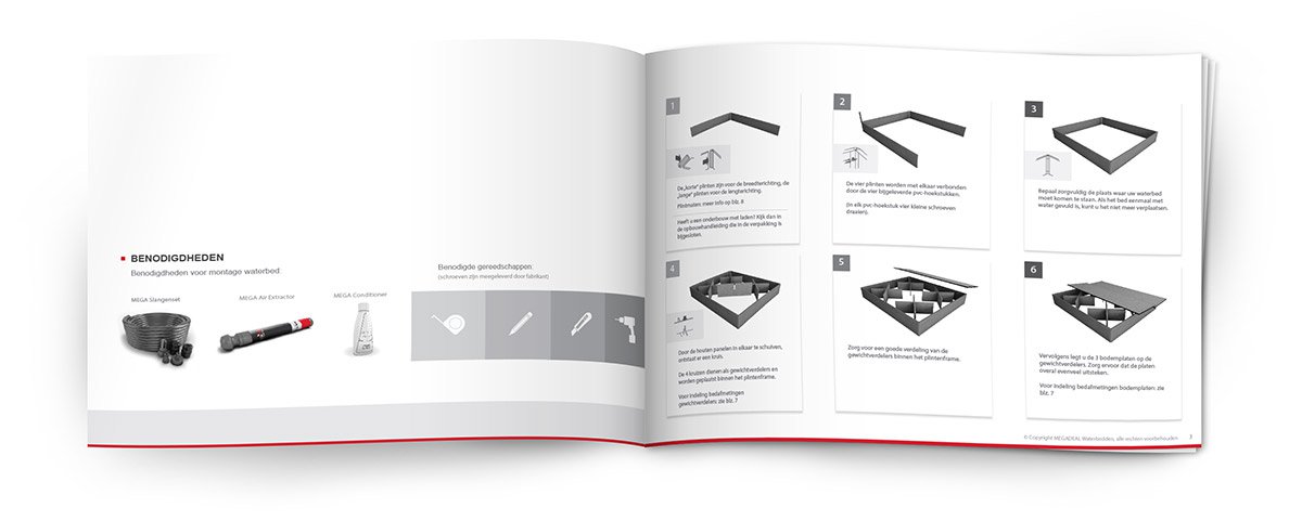 Montageanleitung Wasserbett Box Design Split